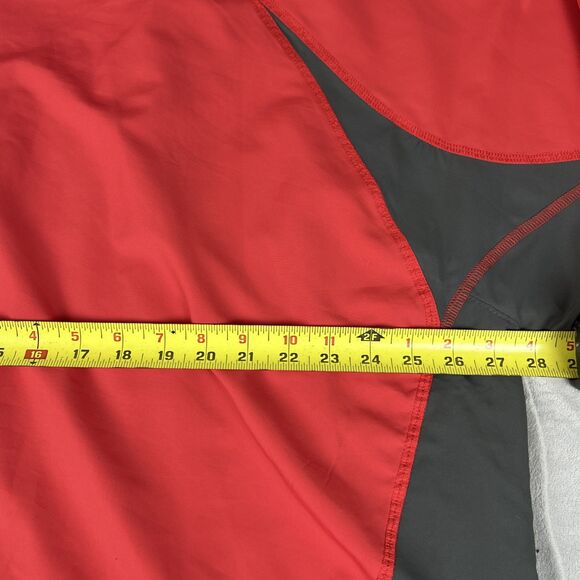 Ping Jacket Mens XL Red 1/4 Zip Mesh Lined Windbreaker Lightweight Pullover - Picture 9 of 9